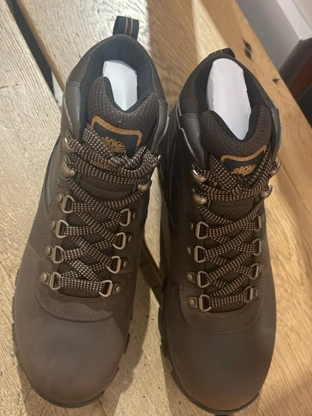 TIMBERLAND MEN'S MT. MADDSEN MID LACE WATERPROOF HK BOOT DARK BROWN 12730R-242